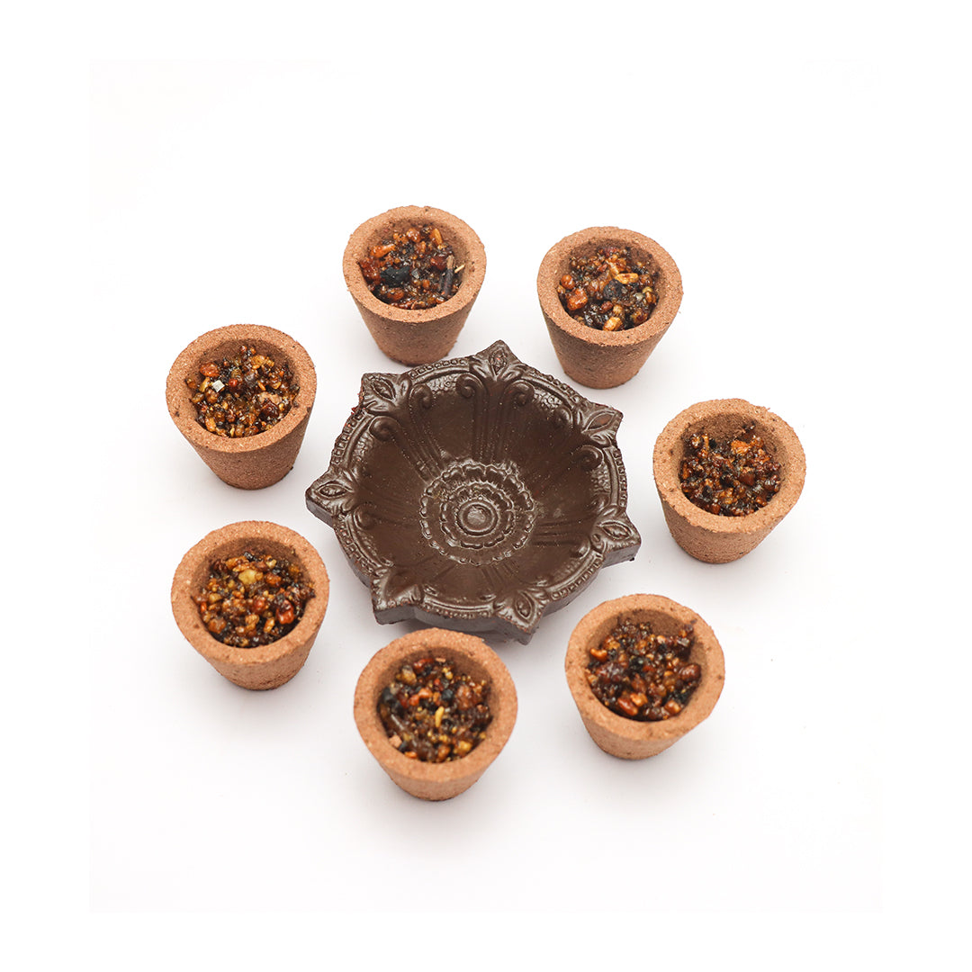 Rhapsodic Forest Sandalwood Dhoop Cup